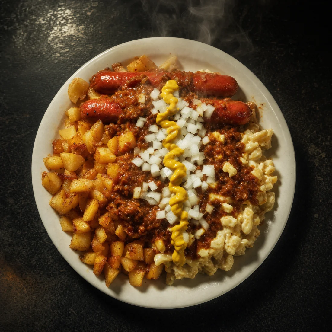 The original Garbage Plate